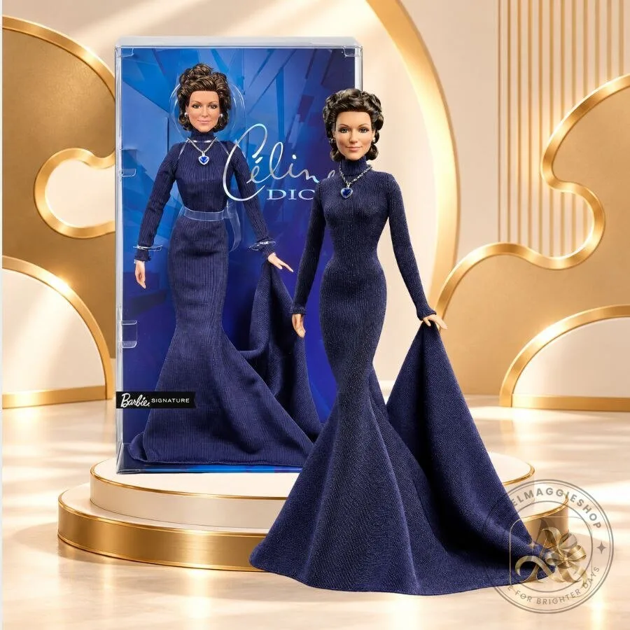 Mattel Barbie Signature Celine Dion Doll JKG66 Titanic Inspired Music Icon Collectible