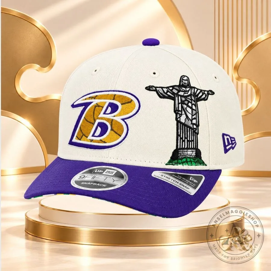 Baltimore Ravens NFL Rio Game 2026 Cap Christ the Redeemer Inspired Baseball Hat