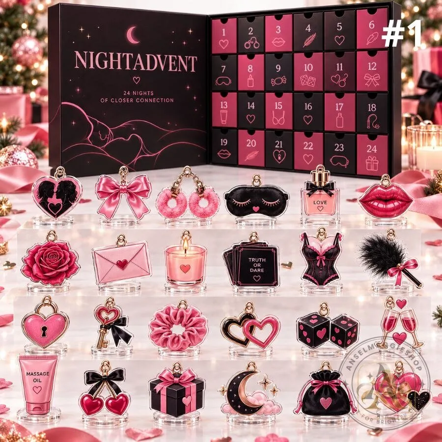 NightAdvent Couples Advent Calendar 24-Day Christmas Countdown Surprise Gift for Girlfriend